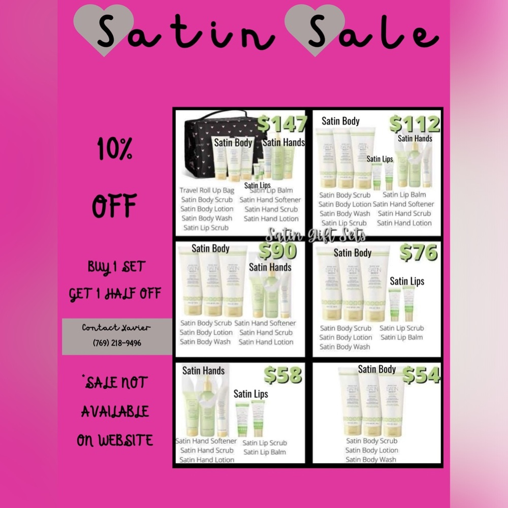 Satin Sets on sale